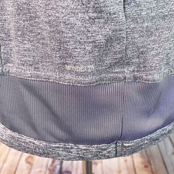 Mondetta Womens Luxury Hoodie Performance Pullover stretch Purple Gray Medium - Picture 6 of 9